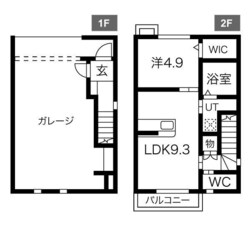 Ｌａｒｋ　ｈｉｌｌの物件間取画像